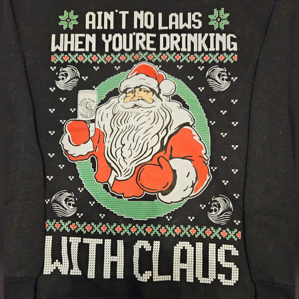 Festive Sweatshirt - White Claw